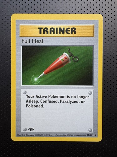 Full heal 1st - base, set