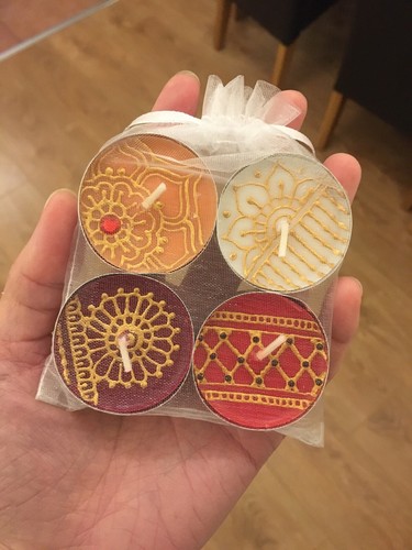 Packs henna - (160, candles)