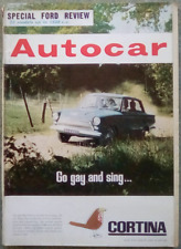Autocar (5 April 1963) Jaguar 3.8 Mark 2, Mini Cooper S, Cortina, Anglia, Capri