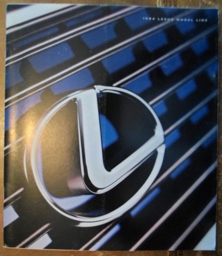 Lexus range orig 1994 usa - orig, mkt