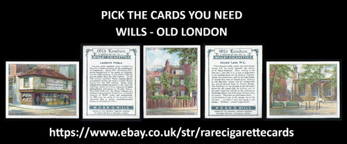 Wills old london pick the - -,