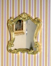 Golden Framed Fancy Mirror