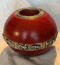 Large Hand Crafted Wood &