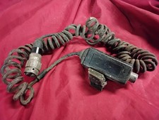 MILITARY CLANSMAN RADIO PTT PRESSEL SWITCH WITH CURLY CABLE