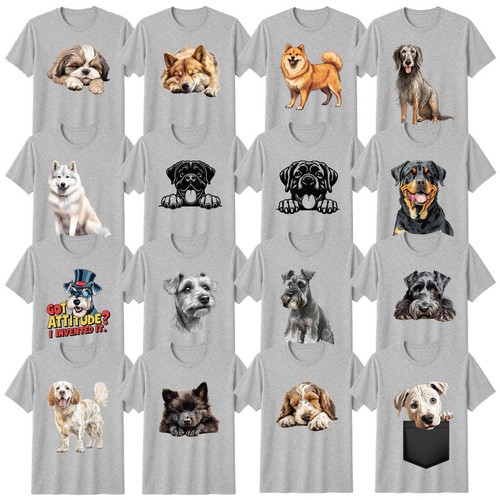 Dog shirt puppies - dog, canine