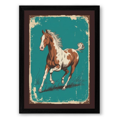 Horse motion vintage - motion,