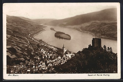 Lorch rhine local panorama - lorch,