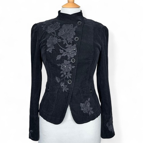 Vintage monsoon black - black, velvet