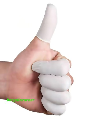 Latex finger cots - latex,