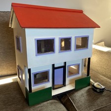 Large Home-Made Wooden Dolls