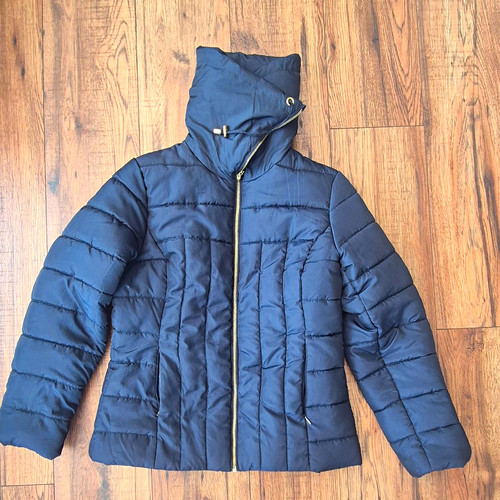 Ladies 12 black quilted - f&f,