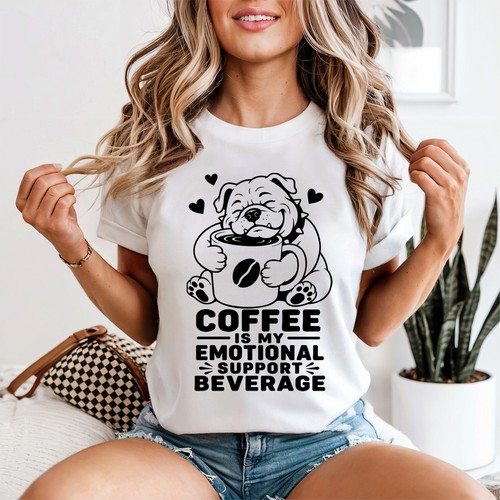 Funny bulldog womens shirt - funny, t-shirt