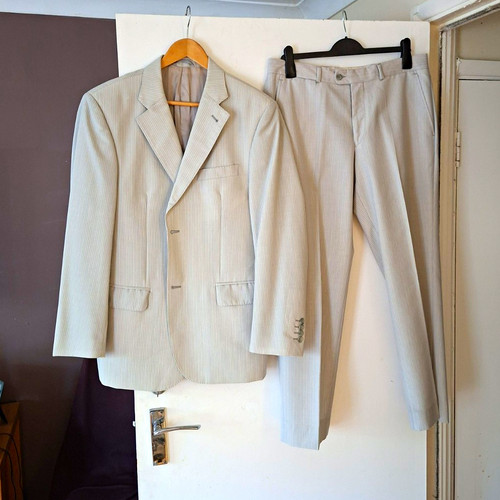 Formula beige pinstripe - fm,