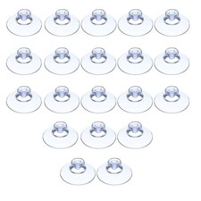 20 Pcs Glass Suction Cups