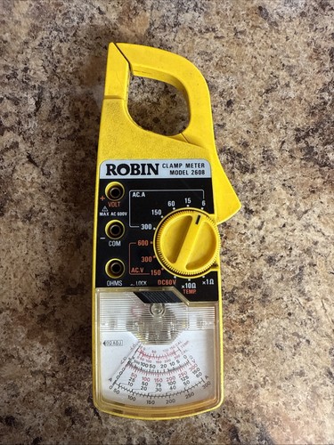 Robin 2608 clamp meter - robin,