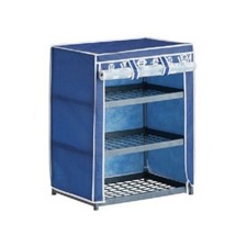 KIDS CANVAS AND METAL 3 SHELF - ROBOT