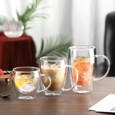 2pcs double wall - double, insulated