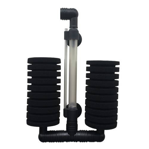 Air driven sponge - driven, filter