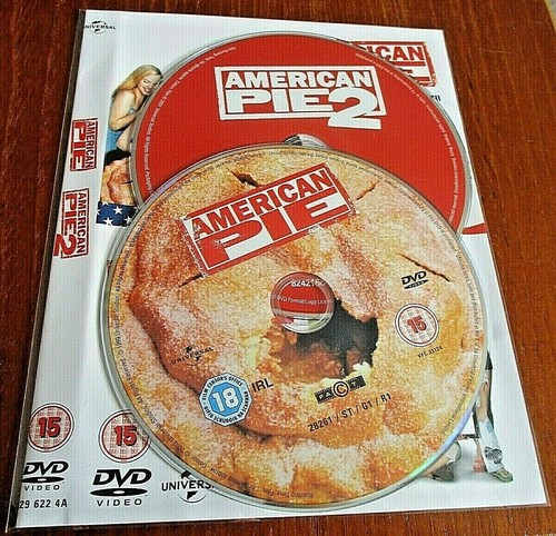 American pie and dvd - pie, 2