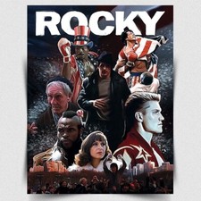 ROCKY ART - METAL SIGN WALL
