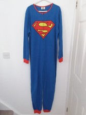 Official SUPERMAN - DC COMICS ORIGINALS Onesie - One Piece Jumpsuit - Size M