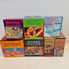Job Lot Of Harry Potter Audio Cassette Books.