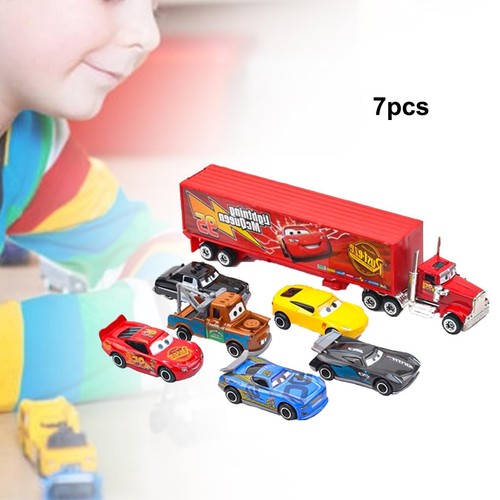 7pcs cars lightning mcqueen - cars, 2