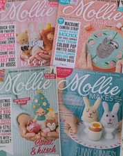 4 x Mollie Makes magazine