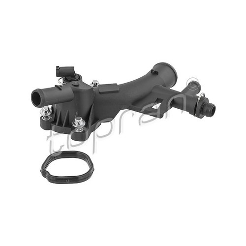 Water thermostat housing - thermostat, for