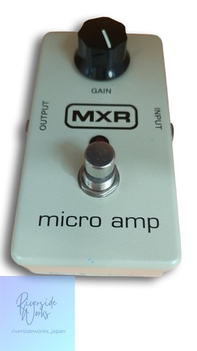 Mxr effects pedal micro amp - mxr,