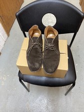 NPS made in England mens suede chukka ankle desert boots size 8