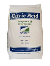 CITRIC ACID 25KG BAG 100%