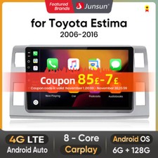 For Toyota Tarago Estima 2006-2016 10" Android 13 Car Stereo Carplay 4G  6+128G