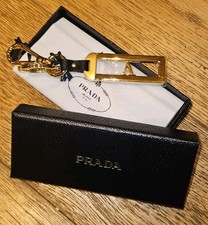 PRADA Leather Key Ring Bag