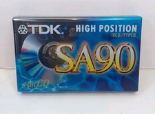 TDK SA90 Type II Chrome 90