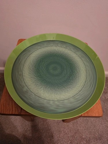 Ttc green swirl round - green,