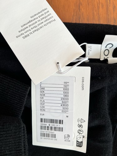 Cos new with label black - new,