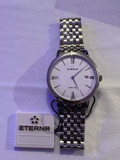 ETERNA ETERNITY QUARTZ 40mm 7 Jewels BRAND NEW + TAGS rrp £780 Unisex FREEPOST