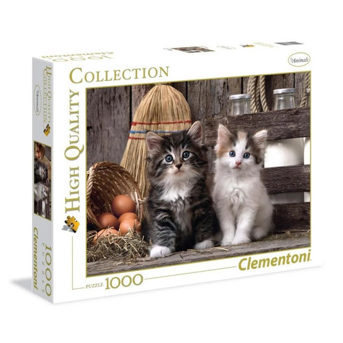 Puzzle 1000 lovely kittens - lovely,