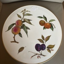 Royal Worcester Arden Cake Plate And Slice 