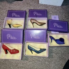 Lot Of 5 Miniature Shoes; If