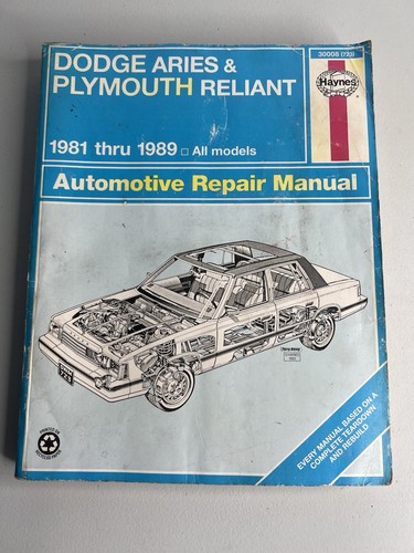 Haynes repair manual - repair,