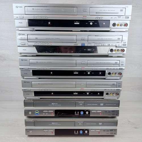 Dvd vcr combo job - lot, sharp