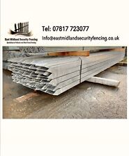 Steel Palisade Security Fencing Posts For 2.4MTR Palisade in galvanised finish