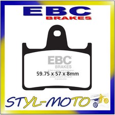Fa254 Organic Brake Pads Rear