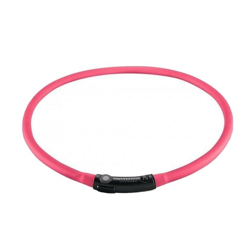 Dog collar flashing safety - ,