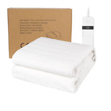 Electric Blanket Single Double King Size Heated Under Blankets with 3 Settings