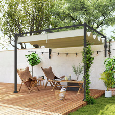2 X 3(M) Wall Mounted Pergola