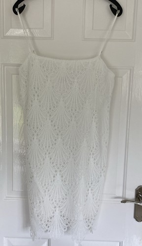 Zara white crochet - white,