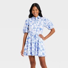 Women's Puff Sleeve Mini